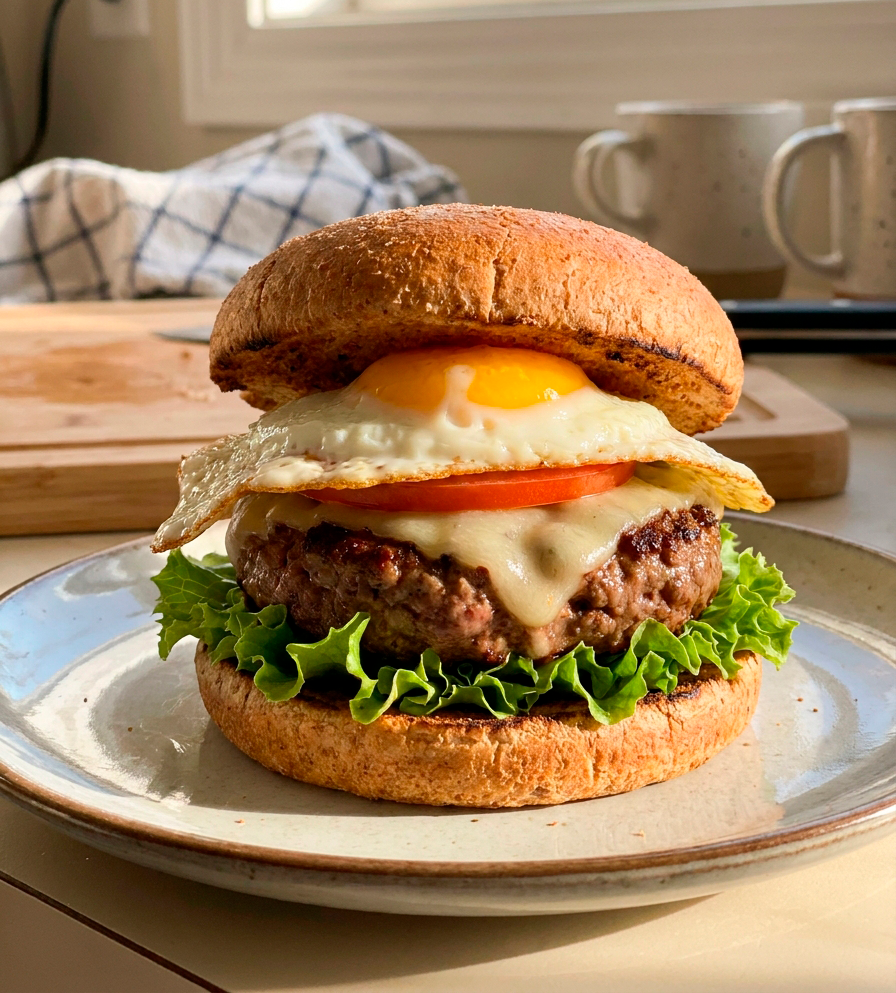 Hamburguesa casera