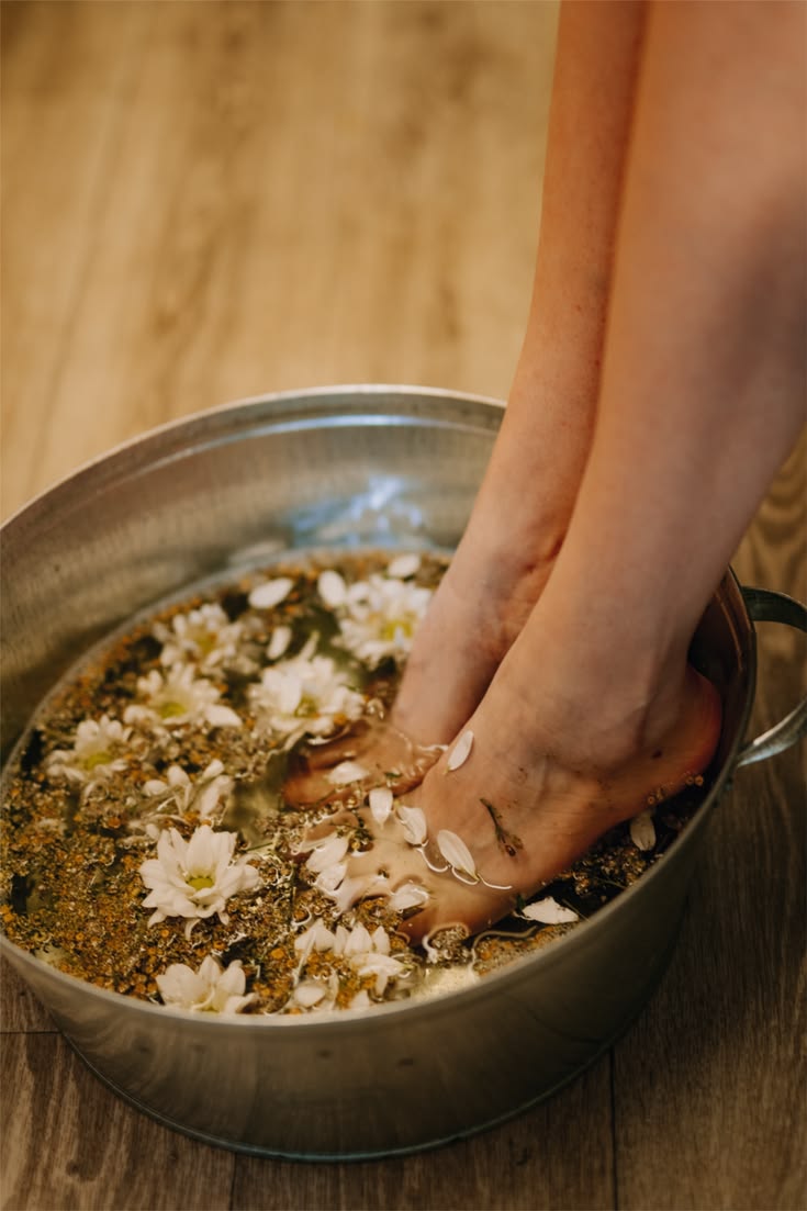Baños de Pies Medicinales